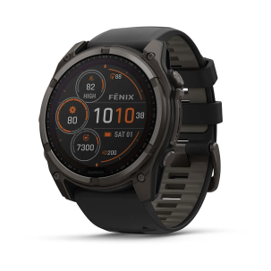 Garmin Fenix 8 – 51 mm Solar Sapphire Karbon gri DLC...