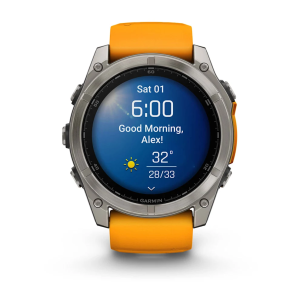 Garmin Fenix 8 – 51mm AMOLED Sapphire Titanyum... 2