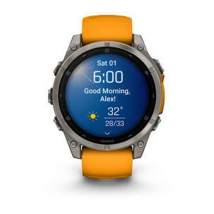 Garmin Fenix 8 – 47mm AMOLED Sapphire Titanyum... 2