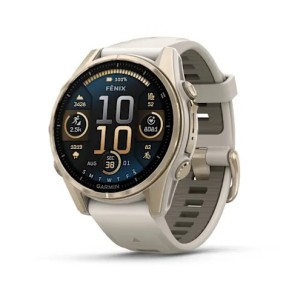 Garmin Fenix 8 - 43 mm AMOLED Sapphire Soft Gold ve...